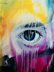 GEORGE MORTON CLARK „Holi“ 2010 | PAINTING 32×48