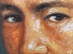 BRUCE LEE Painting, Return of The Dragon – Kung Fu Art – Chuck Norris