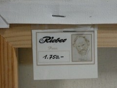 Rudi Rieber – See, Öl/Lwd., 59 cm x 79 cm