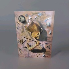 Jim Morton „Akward Age“ Painting 3ftx4ft