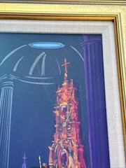 STAN JOHNSON PAINTING ILLUSTRATION CHURCH WORSHIP CEREMONY MID CENTURY LISTED