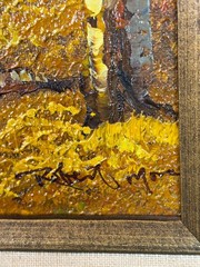 Original Robert More Signed Landscape Oil Painting 15 X 16-1/2″