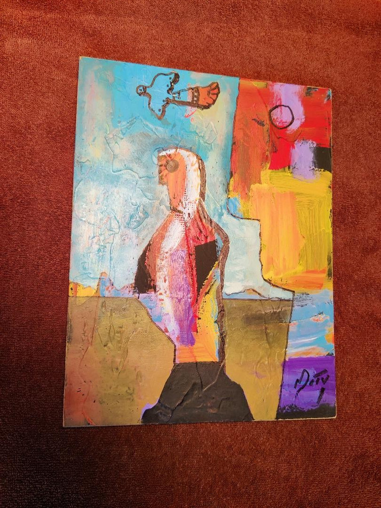 Neal Doty „Magic Rock“/Signed/Original/Excellent/COA/2009/mixed-board/9×12