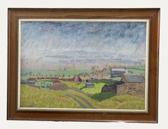 Harold Hemingway (1908-1976) – 1953 Gouache, The Far Storm