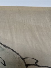 ANTIQUE DRAWING PAINTING JAPANESE MASTERFUL UNSIGNED POSSIBLY KUNIYOSHI WOMAN