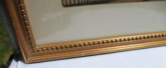 Antique 1858 Watercolor Chateau de Chantilly Constance Peel Alph Giroux Frame