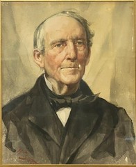 William Stenger (American 1850-1910) Watercolor Painting