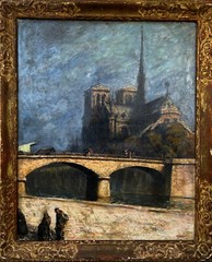 Charlotte Wahlström (1849-1924) Notre Dame De Paris, Circa 1900 Swedish School