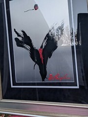 Dominic Pangborn original unique painting Guardian 2014. Appraisal included