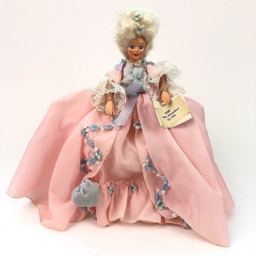 VTG Peggy Nisbet H/227 Madame Pompadour Doll Costume Collector Made In England