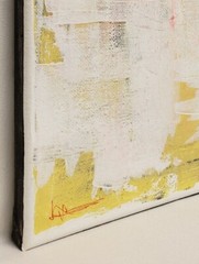 No.606 Original Abstract Modern Minimal Textured Painting By K.A.Davis