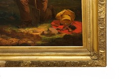 „The Relic Hunter“ (1854) by Charles F. Blauvelt (American, 1824-1900)