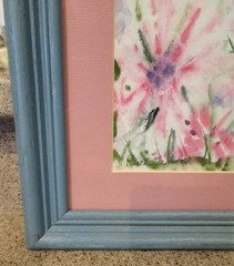 Ruth Fisher (Behlke) – Original Watercolor „Pinks“ – 14-1/2″ x 11-1/2″