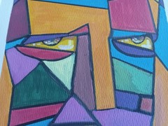 ORIGINAL ABSTRACT ART, ACRYLIC MARKER ON PAPER
