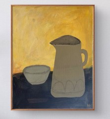 Original Still Life Earth Tones Acrylic 11×14 Canvas Painting, Holly Hammond