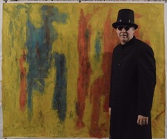 Mark Little original,￼ 72” X 60”Acrylic, Abstract,POP,XL ,Action Painting