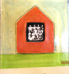 MAHATMA GANDHI ~ARTIST IAN NICHOLAS~WE MUST BE THE CHANGE WALL HANGING~SIGNED