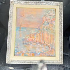 Original Lloyd Lozes Goff Oil Painting On Canvas Rare Find!