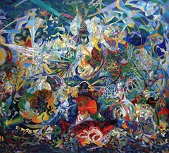 Coney Island American Dreamland Painting by Joseph Stella Art Reproduction