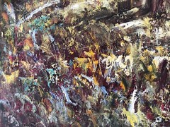 Forest,Original Oil Painting by R. Cook, 91 X 61 cm