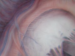 TED BLOODHART PAINTING POP ART HUMAN SCIENCE MEDICAL SURGICAL REALISM HEART 1970