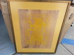 Hombre Del Fuego Painting Artist Proof Signed Jacob (Artist ID Help Needed)