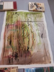 Skeleton Hand Water color Signed & Dated 30″ X 22″