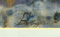 Original Tug Boat Watercolor by: LAURA HOPPER. Colorful-Detailed-Excellent.