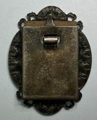 A.GATA Memento Mori Closed Lover’s Eye Miniature Antique Style Frame [1284AG]