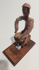 4 Antique Cuban Sculpture Cuban Art Vintage Cuba Figurines