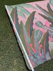 Dan Goad Original Tropical Painting Floral Very Rare