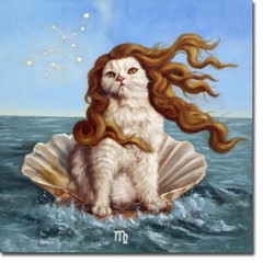 Virgo by Lucia Heffernan Gallery-Wrapped Canvas Giclee Artwork (18 in x 18 in)