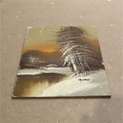 Original hand signed Oil Painting 5 x 7 inch mounted on board