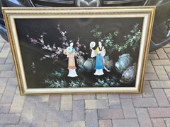 Original Asian Japanese Women Art Painting On Canvas Japan GEISHA Women Girl