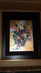 „One of a Kind“ Original James Coleman „Tranquility“ on Canvas Signed & Framed