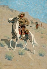 Frederic Remington Scout Painting Reproduction – Giclee Canvas/Paper/Stretched