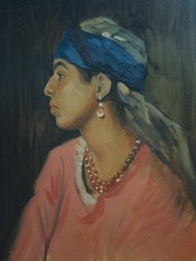 Study after L. Müller (original oil painting)