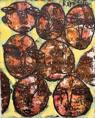 Cuban Latin American Painter Eduardo Gonzales Exposito Original On Canvas Signed
