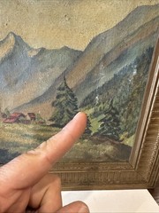 Authentic 1700s Famous Artist Georg Wahl Oil On Canvas 21×17” Museum Art Austria