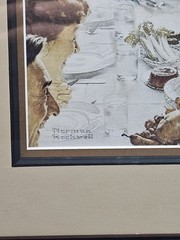 „Freedom From Want“ On Canvas Certificate Of Authenticity From Rockwell Gallery