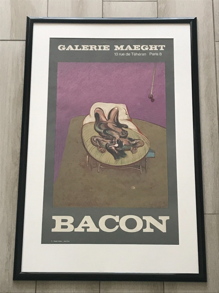 Original Galerie Maeght Francis Bacon Exhibition Poster, Circa 1966