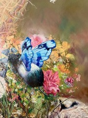 OIL ON CANVAS ORIGINAL CUBAN ARTIST ALAIN DONATE 60″X 48″Cuban Art Surrealismo .