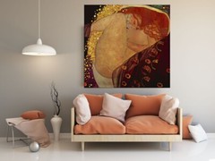 Danae by Gustav Klimt ,Handmade Abstract Oil Painting on Linen Canvas GK005