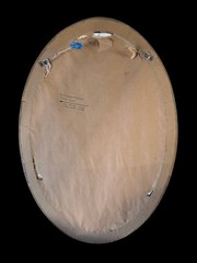 Oil Painting On Board Original Signed Oval Framed 26×19 Inches