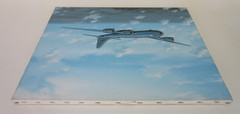Raymond Waddey Painting B-29 Superfortress, Signed WASP, Dora D. Strother 20×24″
