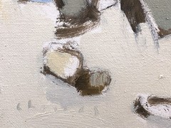 Contemporary One of a Kind Landscape Oil Painting 11×14 Aldo Cherres Art