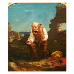 „The Relic Hunter“ (1854) by Charles F. Blauvelt (American, 1824-1900)