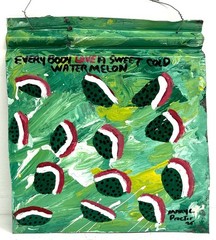 Was 150–NOW $120 – EVERYBODY LOVES WATERMELON – MISSIONARY MARY PROCTOR (7486)