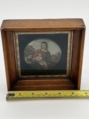 Framed Shadowbox Reproduction Of Raphael’s “Madonna Della Seggiola By regal Art