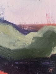 Modern Abstract Original Oil Painting Titled Brightside Collect Fine Art 8×8